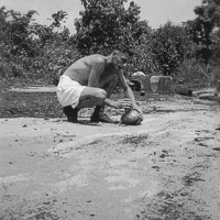 Seletar_1949_Dad_beach_no1